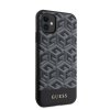 Ochranný kryt pro iPhone 11 - Guess, G Cube MagSafe Black