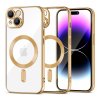 Ochranný kryt na iPhone 15 PLUS - Tech-Protect, Magshine MagSafe Gold