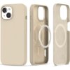 Ochranný kryt na iPhone 15 - Tech-Protect, Silicone MagSafe Beige