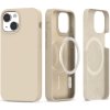 Ochranný kryt na iPhone 13 mini - Tech-Protect, Silicone MagSafe Beige