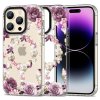 Ochranný kryt na iPhone 15 Pro - Tech-Protect, Magmood MagSafe Rose Floral