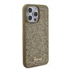 Ochranný kryt na iPhone 15 Pro MAX - Guess, Square Mirror Script Logo Gold
