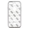 Pouzdro / kryt pro Apple iPhone 8 / 7 / 6S / 6 - Guess, 4G TPU Silver