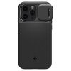 Ochranný kryt na iPhone 15 Pro - Spigen, Optik Armor MagSafe Abyss Black