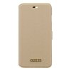 Pouzdro / kryt pro iPhone 7 PLUS / 8 PLUS - Guess, Saffiano Book Beige