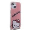 Ochranný kryt na iPhone 15 - Hello Kitty, IML Daydreaming Logo Pink