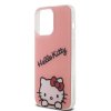 Ochranný kryt na iPhone 15 Pro MAX - Hello Kitty, IML Daydreaming Logo Pink