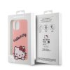 Ochranný kryt na iPhone 12 / 12 Pro - Hello Kitty, IML Daydreaming Logo Pink