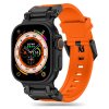 Řemínek na Apple Watch 44mm / 45mm / 46mm / 49mm - Tech-Protect, Delta Pro Orange/Black