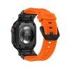 Řemínek na Apple Watch 44mm / 45mm / 46mm / 49mm - Tech-Protect, Delta Pro Orange/Black
