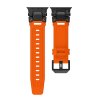 Řemínek na Apple Watch 44mm / 45mm / 46mm / 49mm - Tech-Protect, Delta Pro Orange/Black