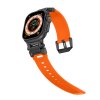 Řemínek na Apple Watch 44mm / 45mm / 46mm / 49mm - Tech-Protect, Delta Pro Orange/Black