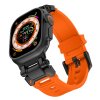 Řemínek na Apple Watch 44mm / 45mm / 46mm / 49mm - Tech-Protect, Delta Pro Orange/Black