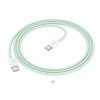 Kabel USB-C to USB-C - Hoco, X104 Source 60W/3A 100cm Green