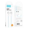 Kabel USB-C to USB-C - Hoco, X104 Source 60W/3A 200cm Blue