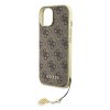 Ochranný kryt na iPhone 15 - Guess, 4G Charms Brown