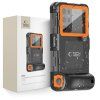 Univerzální voděodolné pouzdro - Tech-Protect, IPX8 Diving Waterproof Case Orange
