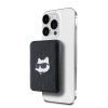 Powerbanka s MagSafe pro iPhone - Karl Lagerfeld, Embossed Choupette Head MagSafe 5000mAh Black