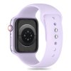 Řemínek pro Apple Watch 38mm / 40mm / 41mm / 42mm - Tech-Protect, Silicone Elegant Purple