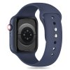 Řemínek pro Apple Watch 44mm / 45mm / 46mm / 49mm - Tech-Protect, Silicone Midnight Blue
