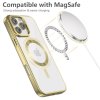 Ochranný kryt na iPhone 16 Pro MAX - Tech-Protect, Magshine MagSafe Satin Gold