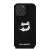 Ochranný kryt na iPhone 16 Pro MAX - Karl Lagerfeld, Silicone Choupette Head MagSafe Black