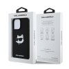 Ochranný kryt na iPhone 16 Pro MAX - Karl Lagerfeld, Silicone Choupette Head MagSafe Black