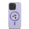 Ochranný kryt na iPhone 16 Pro MAX - Karl Lagerfeld, Silicone Karl and Choupette MagSafe Purple