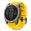 Řemínek pro Garmin Fenix 5X / 5X PLUS / 6X / 6X PRO / 7X / 8 (51mm) - Tech-Protect, Silicone Yellow
