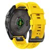 Řemínek pro Garmin Fenix 5X / 5X PLUS / 6X / 6X PRO / 7X / 8 (51mm) - Tech-Protect, Silicone Yellow