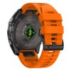 Řemínek pro Garmin Fenix 5 / 6 / 6 PRO / 7 / 8 (47mm) / E - Tech-Protect, Silicone Line Orange