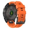 Řemínek pro Garmin Fenix 5 / 6 / 6 PRO / 7 / 8 (47mm) / E - Tech-Protect, Silicone Orange