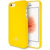 Pouzdro / kryt pro Apple iPhone 5 / 5S / SE - Mercury, Jelly Case Yellow