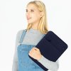 Pouzdro na notebook - Tech-Protect, 13-14 Sleevy Navy Blue