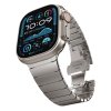 Řemínek na Apple Watch 44mm / 45mm / 46mm / 49mm - Tech-Protect, Stainless Classic Linkband Titanium