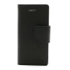 Pouzdro / kryt pro Apple iPhone 5 / 5S / SE - Mercury, Fancy Diary Black/Black