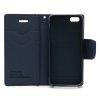 Pouzdro / kryt pro Apple iPhone 5 / 5S / SE - Mercury, Fancy Diary Red/Navy