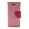 Pouzdro / kryt pro Apple iPhone 5 / 5S / SE - Mercury, Fancy Diary Pink/Hotpink