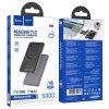Powerbanka s MagSafe pro iPhone - Hoco, Q26A Joy PD20W 5000mAh Metal Gray