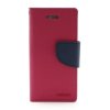 Pouzdro / kryt pro Apple iPhone 5 / 5S / SE - Mercury, Fancy Diary Hotpink/Navy
