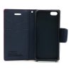 Pouzdro / kryt pro Apple iPhone 5 / 5S / SE - Mercury, Fancy Diary Hotpink/Navy