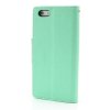 Pouzdro / kryt pro Apple iPhone 5 / 5S / SE - Mercury, Fancy Diary Mint/Navy