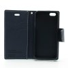 Pouzdro / kryt pro Apple iPhone 5 / 5S / SE - Mercury, Fancy Diary Mint/Navy