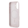 Ochranný kryt na iPhone 16 - Karl Lagerfeld, Silicone Double Heads MagSafe Pink