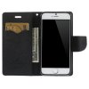 Pouzdro / kryt pro Apple iPhone 6 / 6S - Mercury, Fancy Diary Black/Black