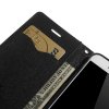 Pouzdro / kryt pro Apple iPhone 6 / 6S - Mercury, Fancy Diary Black/Black