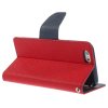 Pouzdro / kryt pro Apple iPhone 6 / 6S - Mercury, Fancy Diary Red/Navy