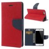 Pouzdro / kryt pro Apple iPhone 6 / 6S - Mercury, Fancy Diary Red/Navy