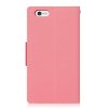 Pouzdro / kryt pro Apple iPhone 6 / 6S - Mercury, Fancy Diary Pink/Hotpink
