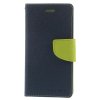 Pouzdro / kryt pro Apple iPhone 6 / 6S - Mercury, Fancy Diary Navy/Lime